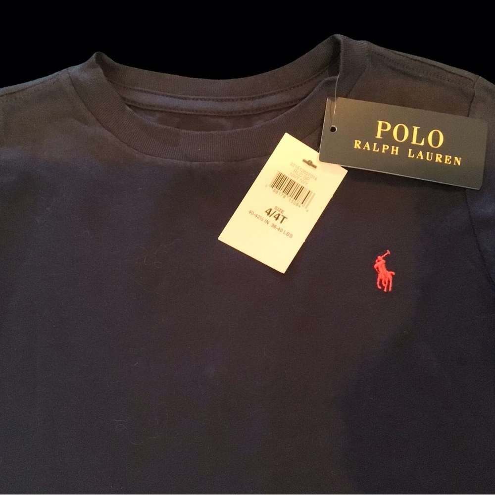 NWT Polo by Ralph Lauren long sleeve top, boys 4T